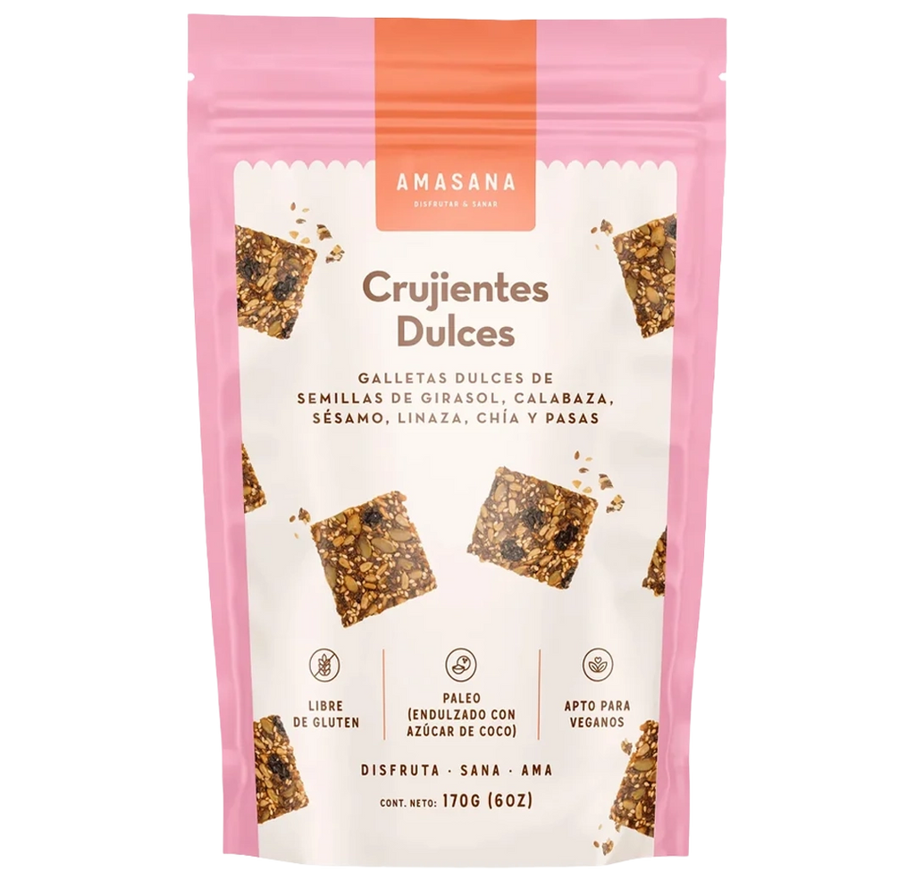 AMASANA Crujientes Dulces 170g