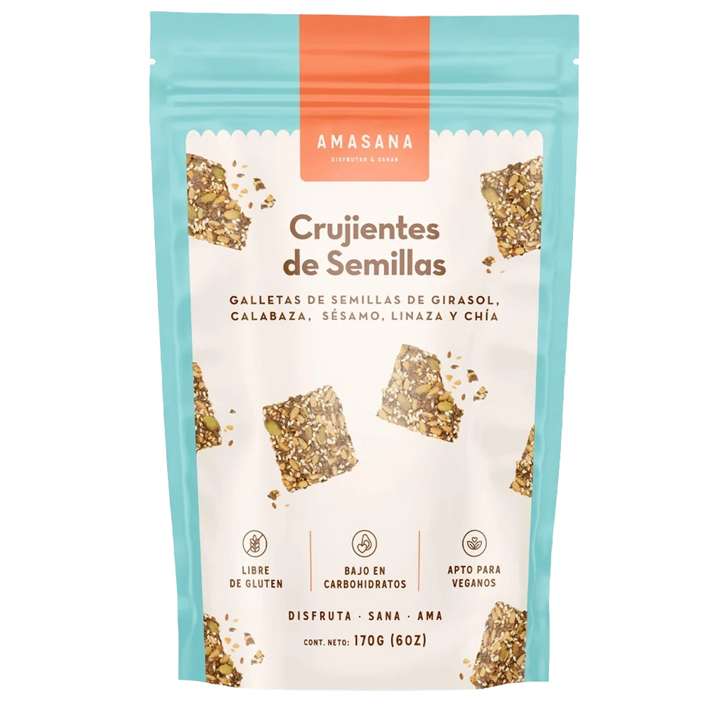 AMASANA Crujientes Semilla 170g