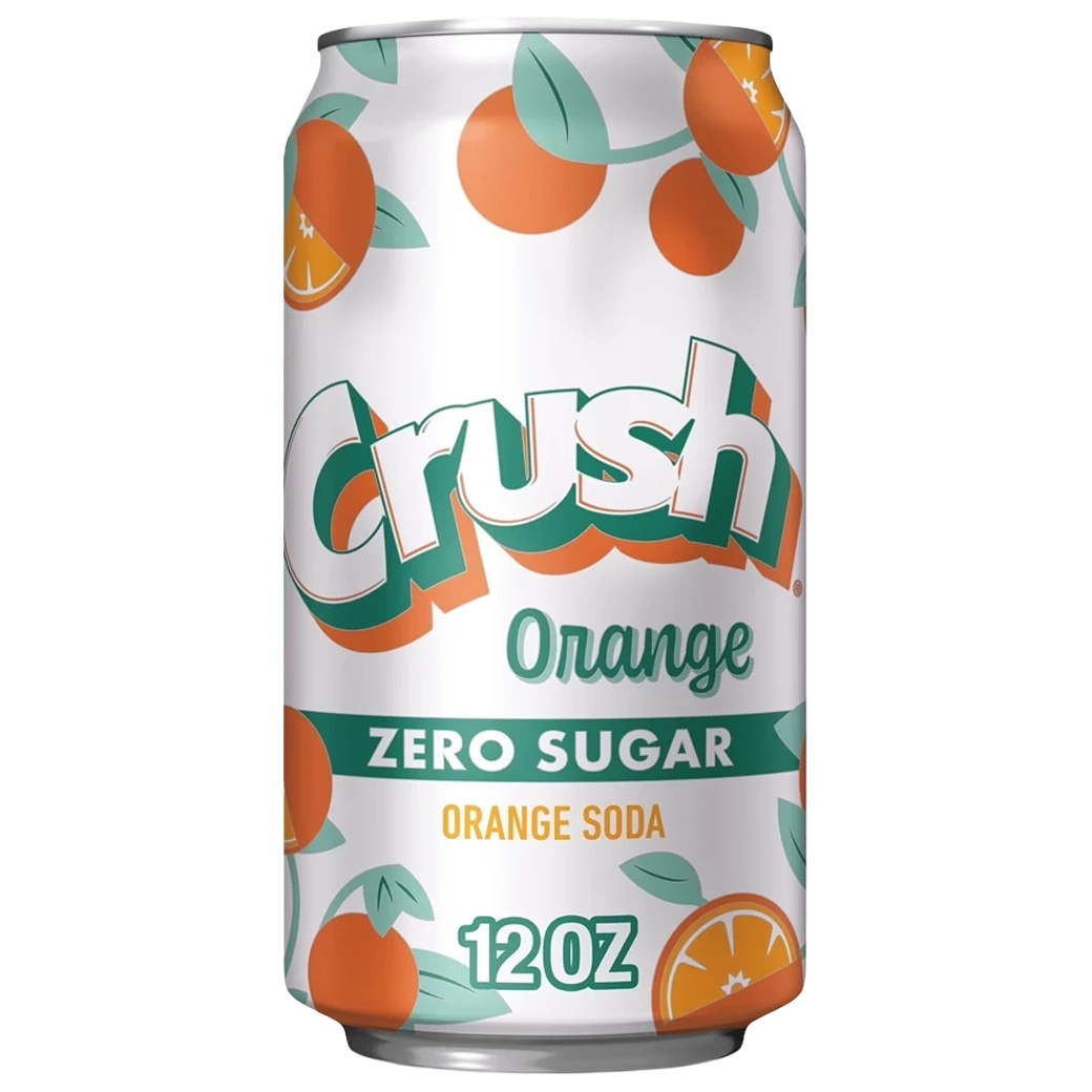 CRUSH Diet Orange Lata 12 oz