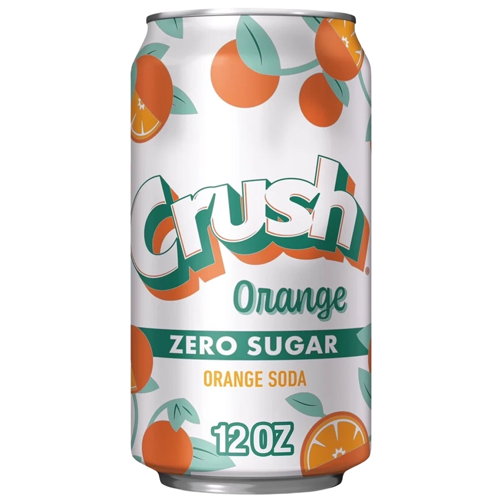 CRUSH Diet Orange Lata 12 oz