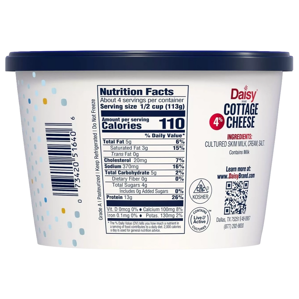 DAISY Cottage Cheese 4% 16o