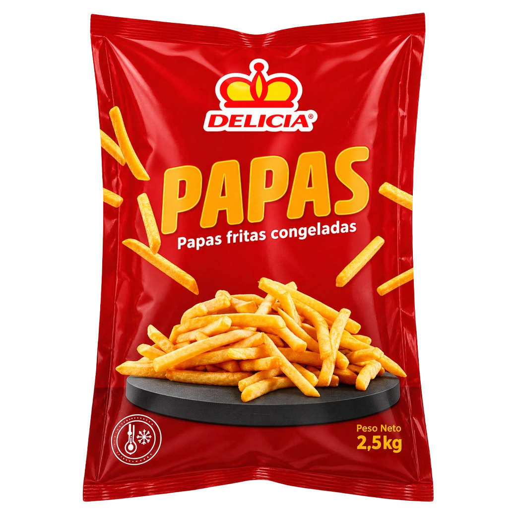 Delicia papas congeladas 2.5kg