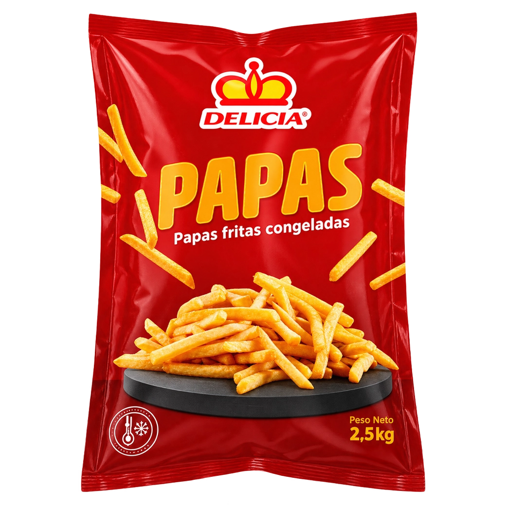Delicia papas congeladas 2.5kg