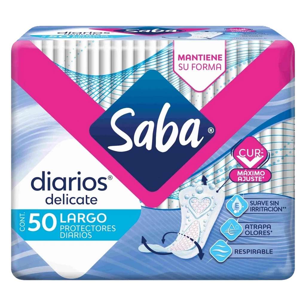 SABA ProtectoDiariosLargo50Und