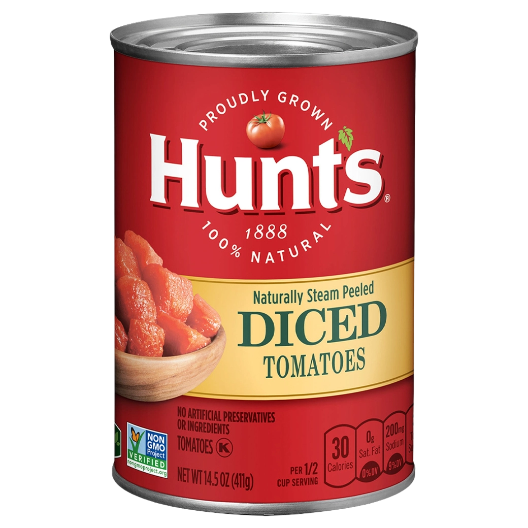 HUNTS Diced Tomatoes 411g