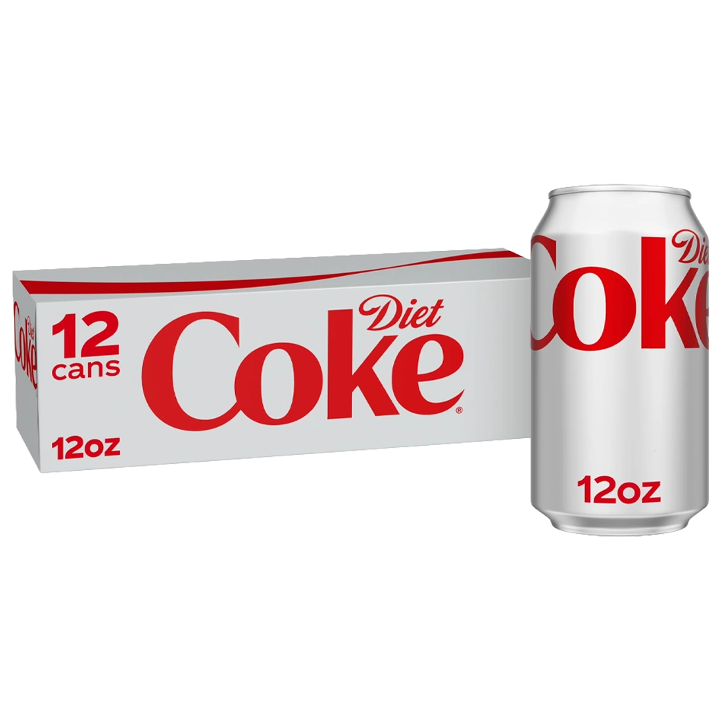 COKE Diet Lata 12 oz 12pk