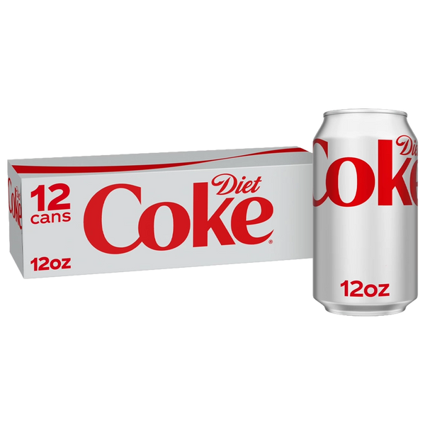 COKE Diet Lata 12 oz 12pk