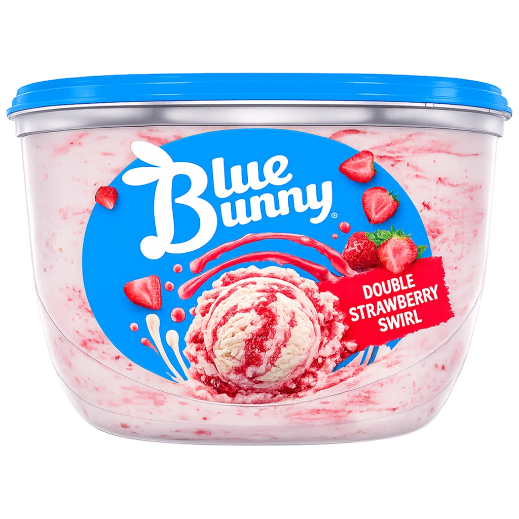 BLUE BUNNY Helado Doble Strawber1.41L