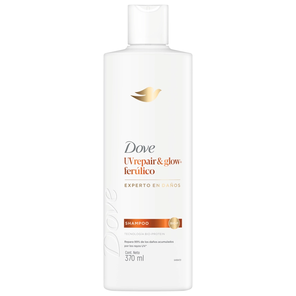 Dove Shampo UV RepairGlow 370ml
