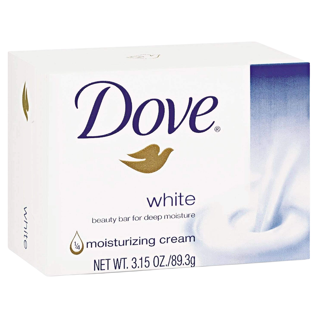DOVE white Beauty Bar jabon 3.75 oz