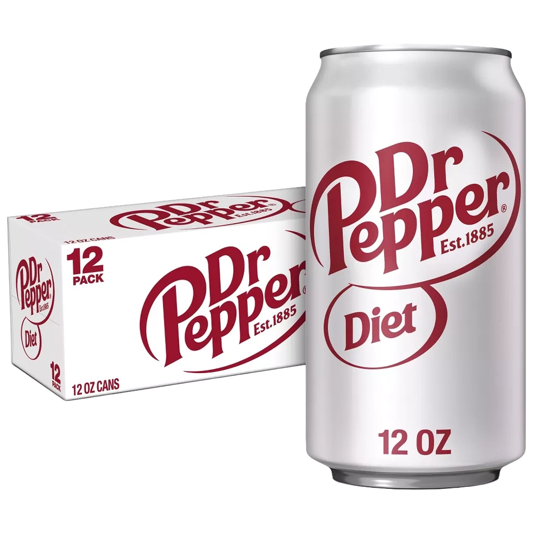 DR PEPPER Diet Lata 12 oz 12pk