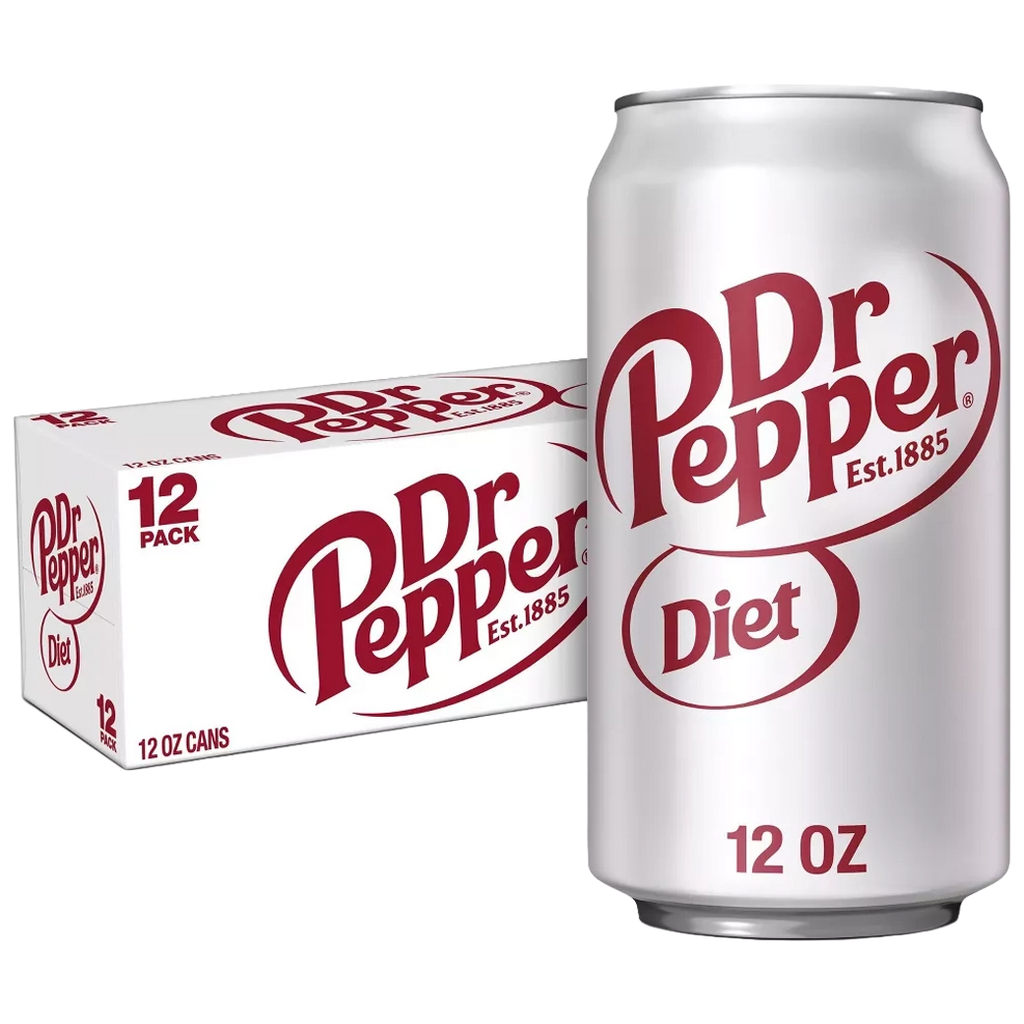 DR PEPPER Diet Lata 12 oz 12pk