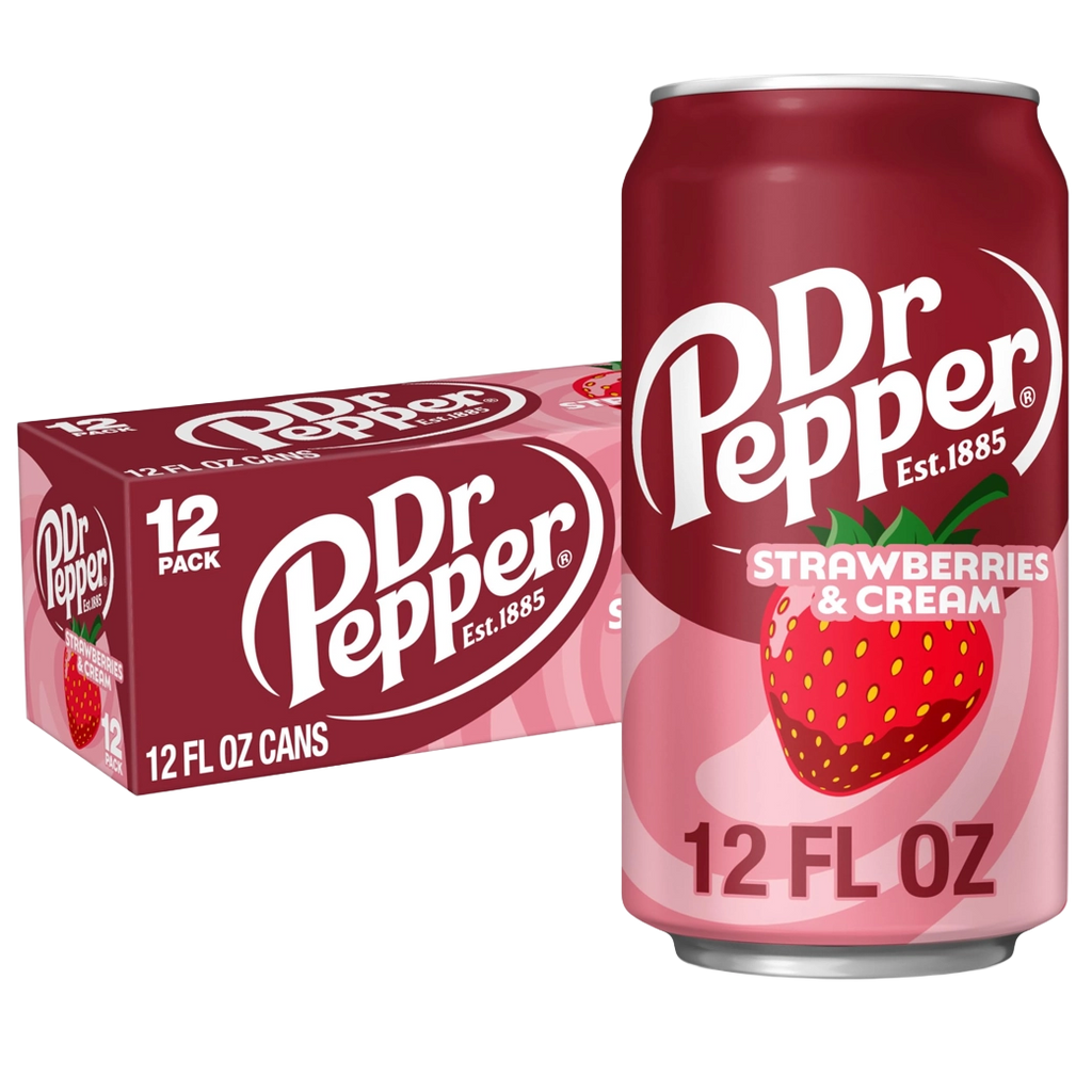 DR PEPPER Strawberries 12 oz 12pk