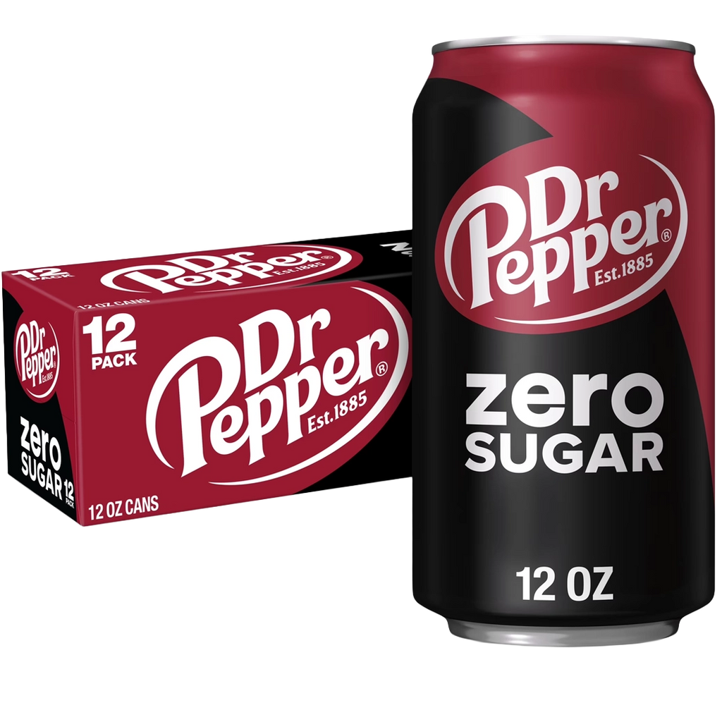 DR PEPPER Zero Sugar 12 oz 12pk