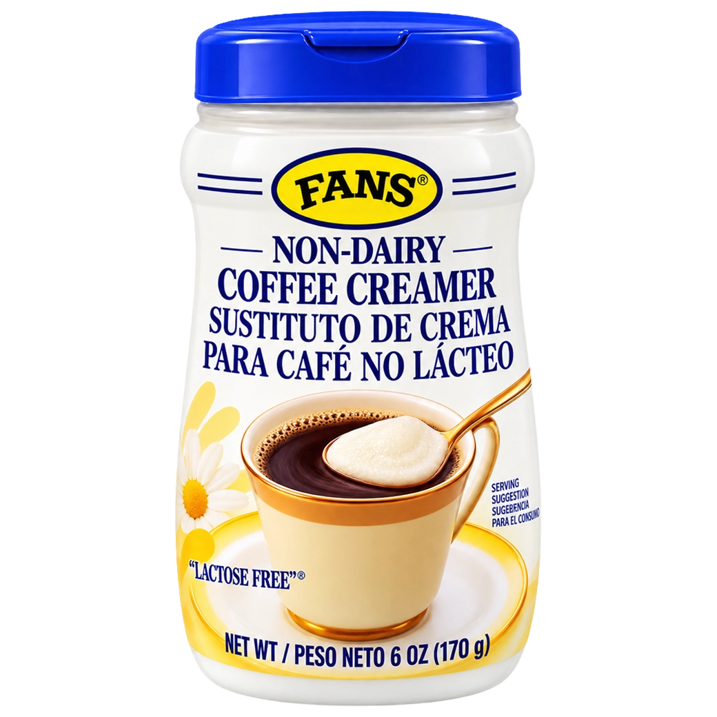 FANS Cremora No Lactea 6 oz
