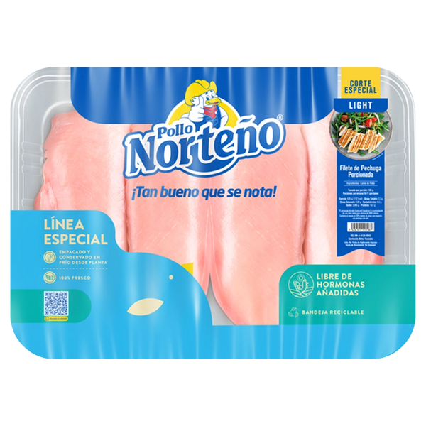 NORTEÑO Filete Pollo Bandeja