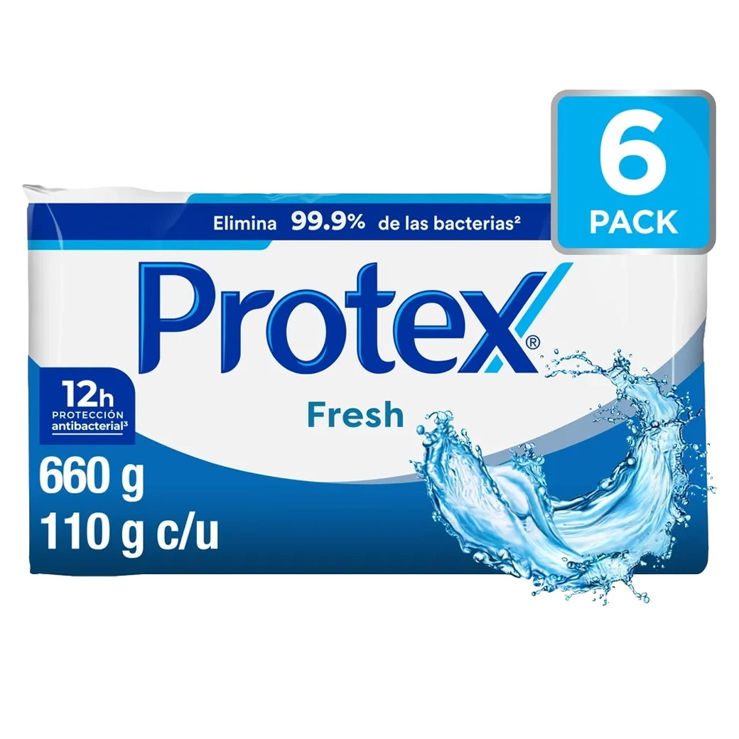 PROTEX Jabón Fresh 6 PK