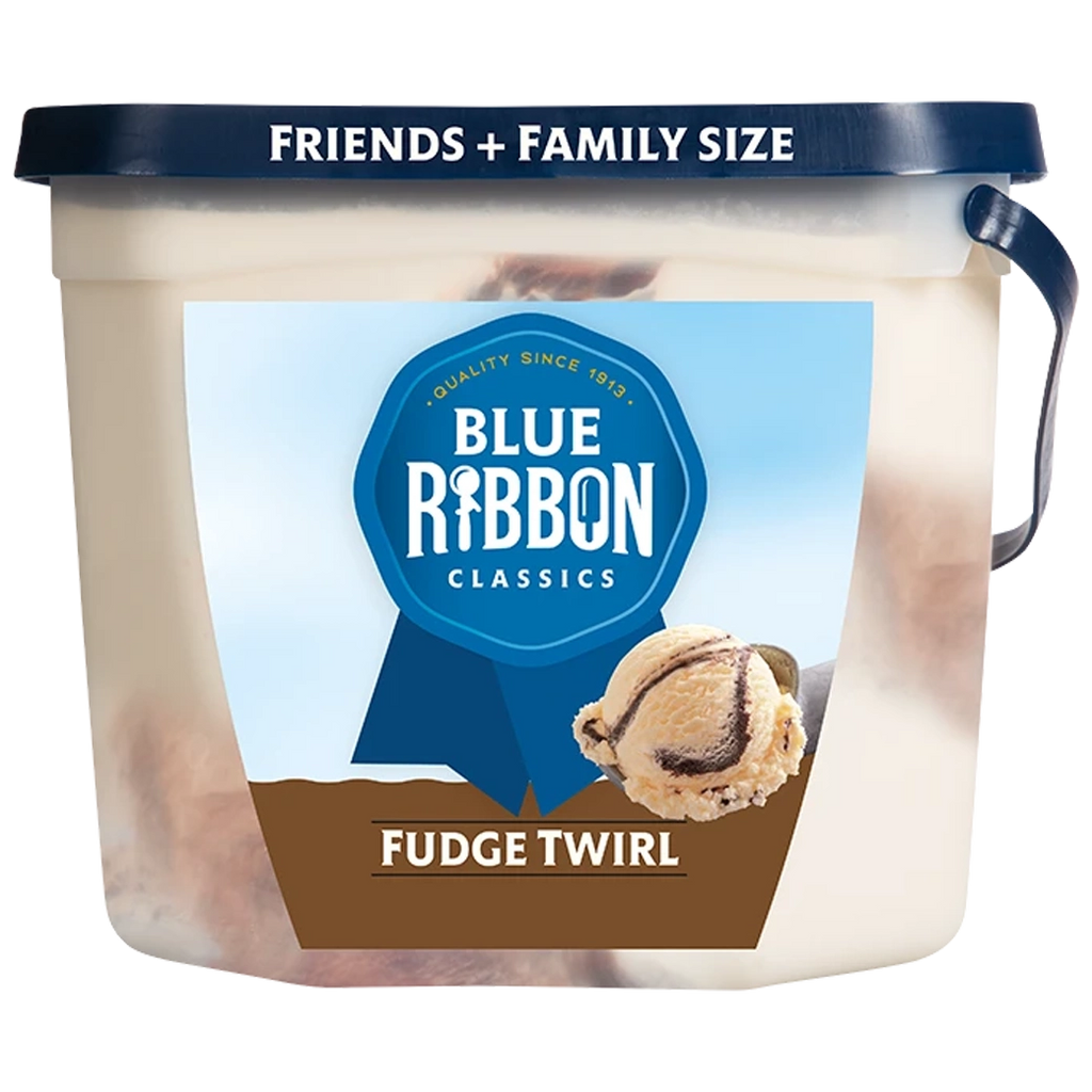 BLUE RIBBON Fudge Twirl 1GL