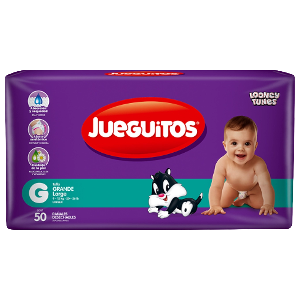 JUEGUITOS Panales Grande 50und