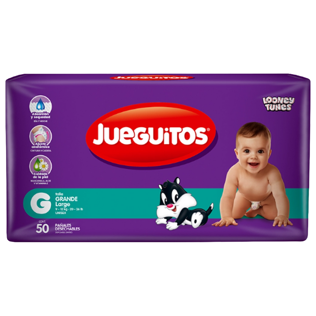 JUEGUITOS Panales Grande 50und