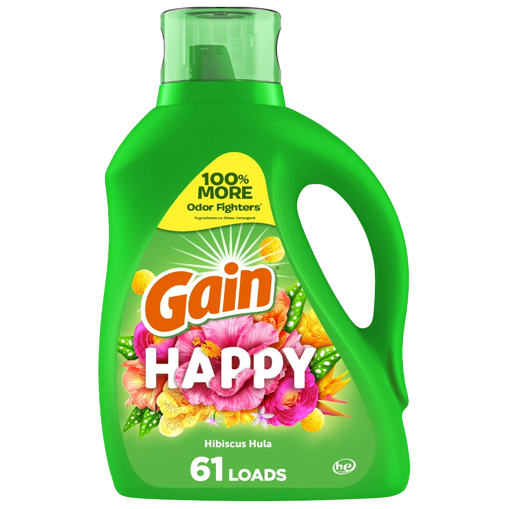 Gain Happy Liq Detergent 88 fz
