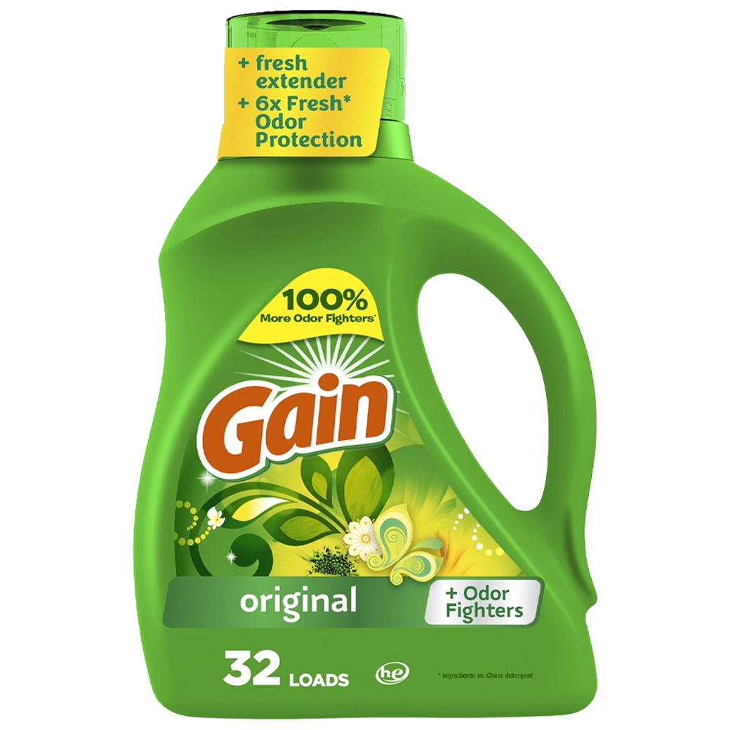 GAIN Deter Liq Original 46 oz