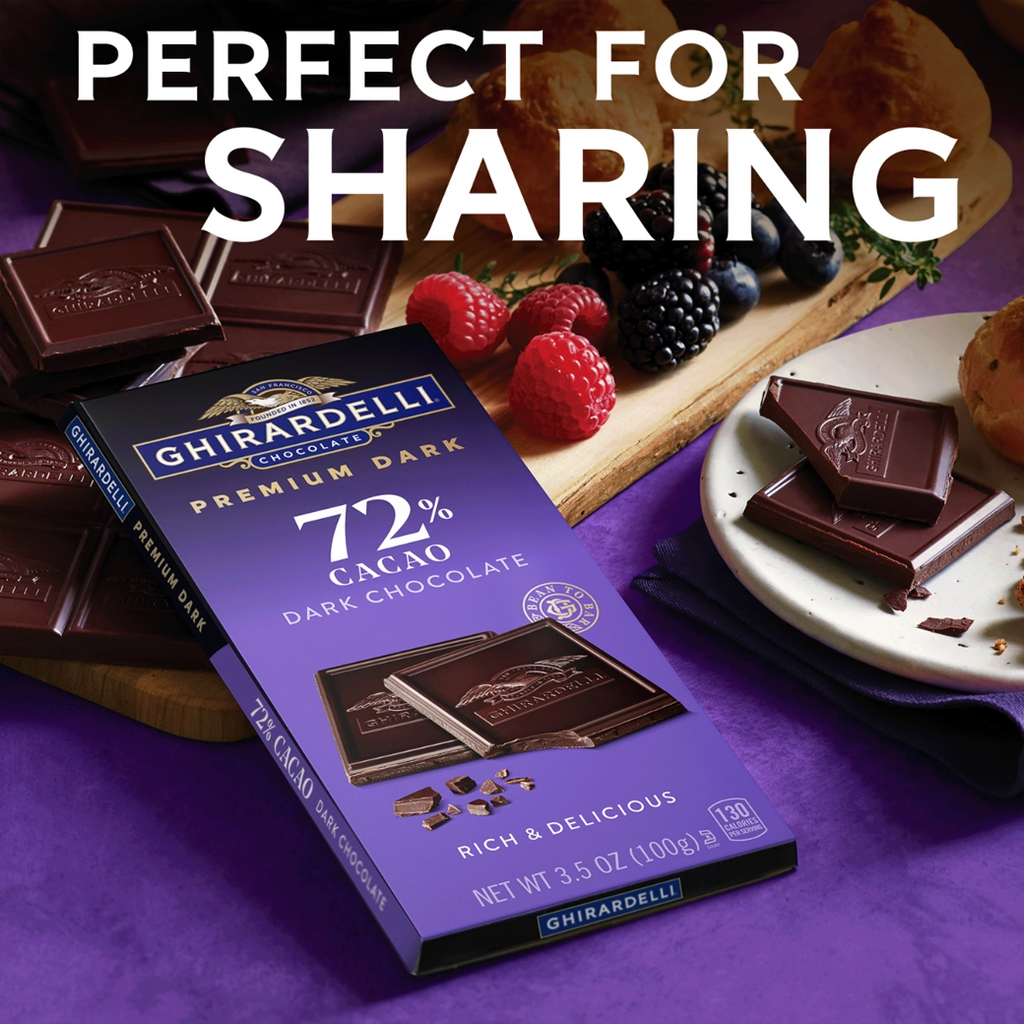 GHIRARDELLI Choco 72% 3.5 g