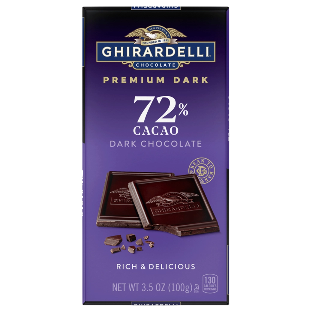 GHIRARDELLI Choco 72% 3.5 g