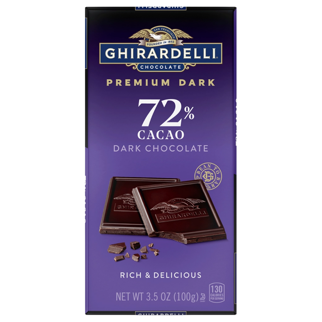 GHIRARDELLI Choco 72% 3.5 g