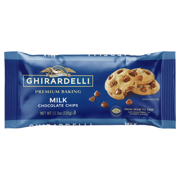 GHIRARDELLI Milk Choco Chip 11.5 oz