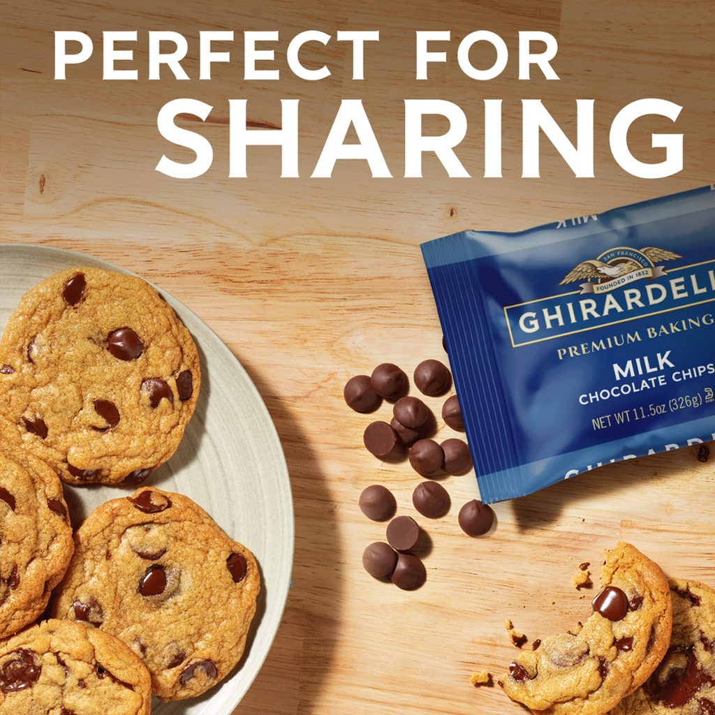 GHIRARDELLI Milk Choco Chip 11.5 oz