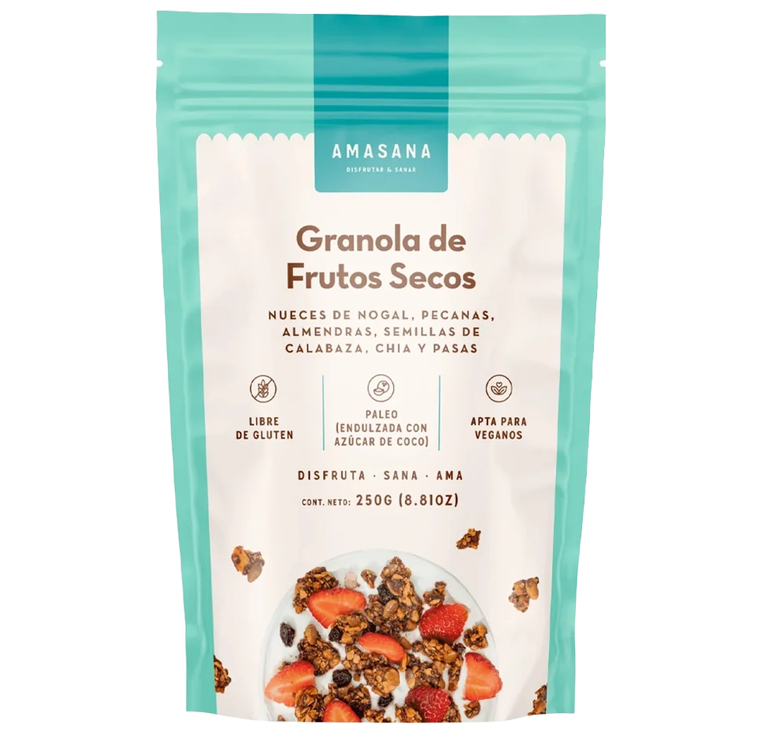 AMASANA Granola Frutos Secos 250g