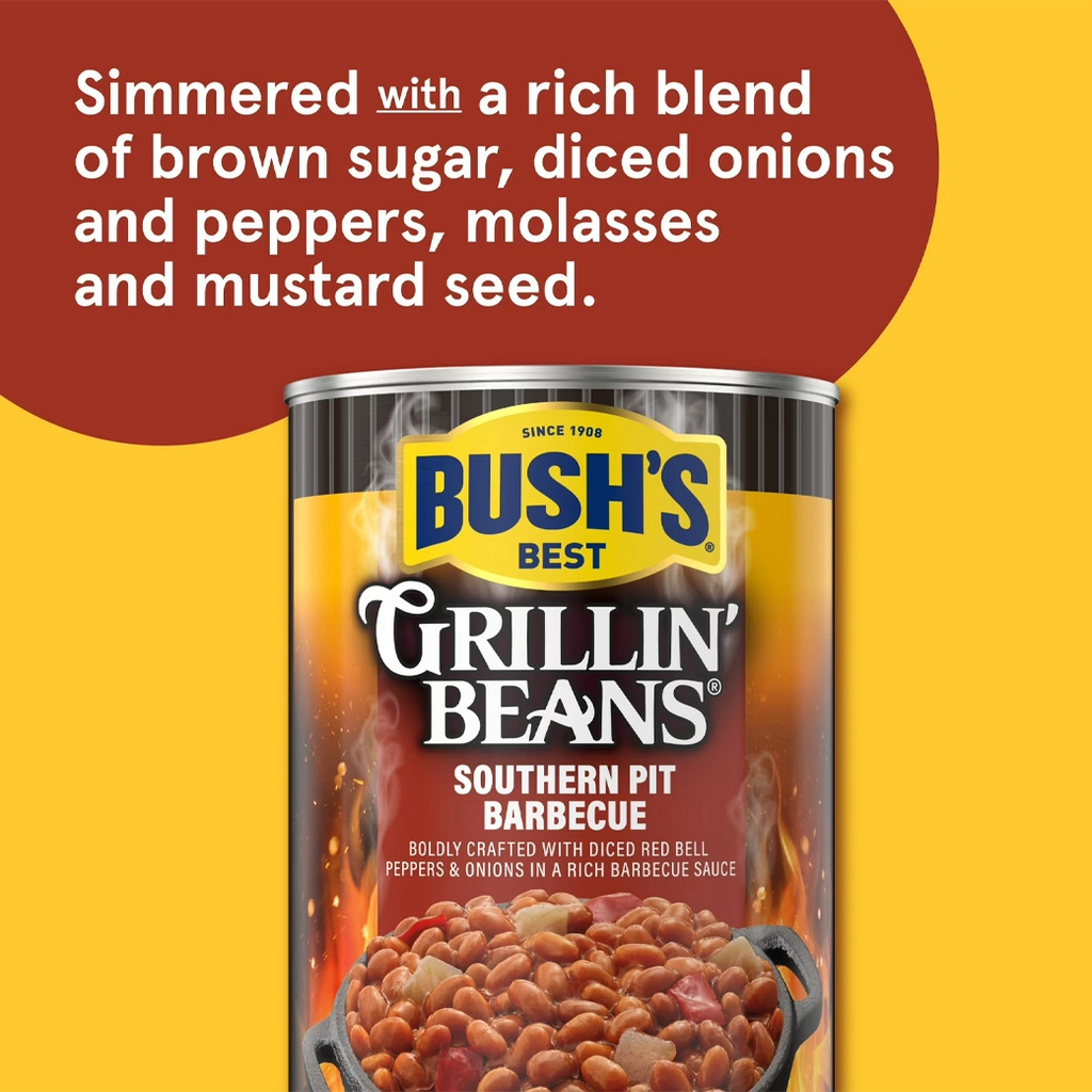 BUSH'S Grillin Beans 624g