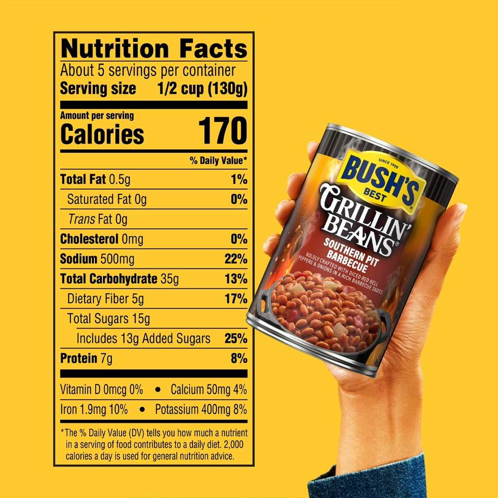 BUSH'S Grillin Beans 624g