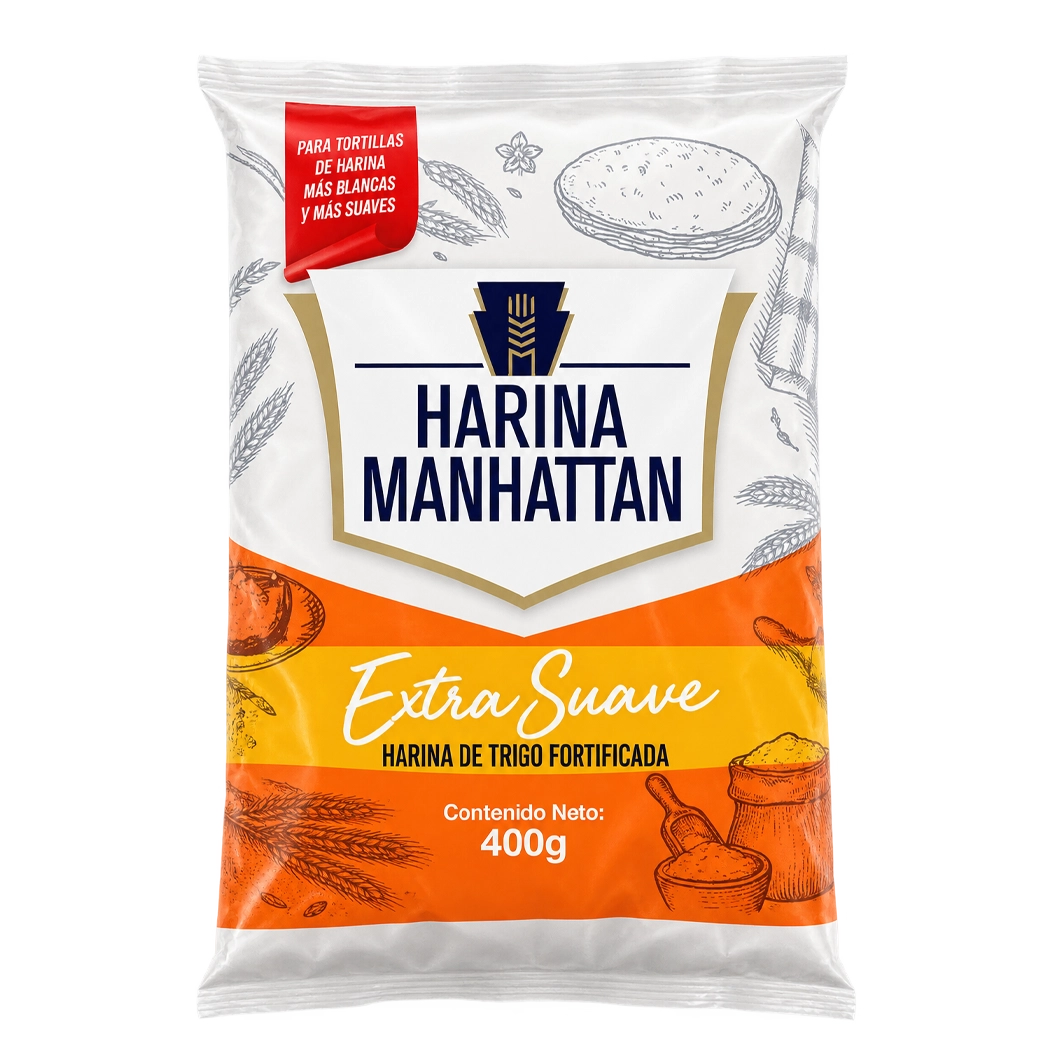 MANHATTAN Harina ExtraSuave 400 gr