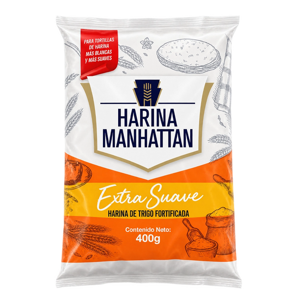 MANHATTAN Harina ExtraSuave 400 gr