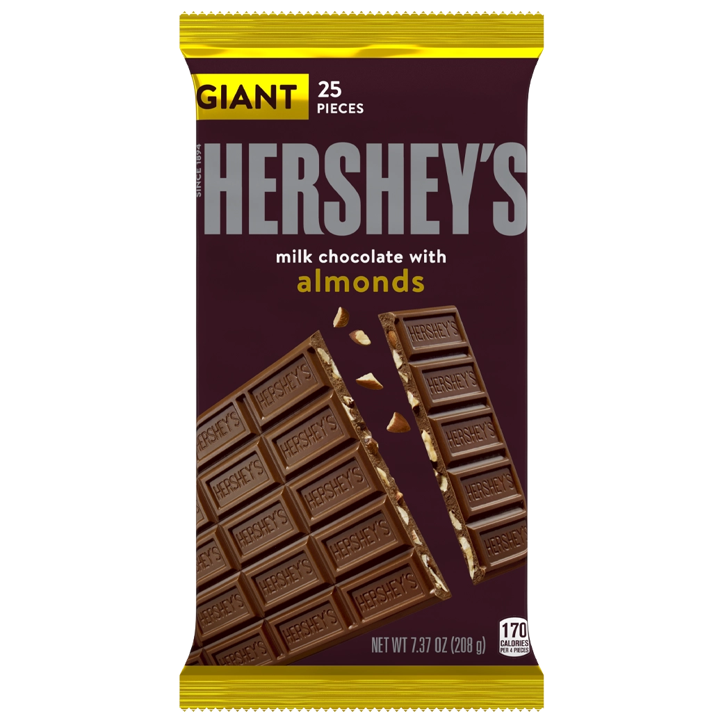 HERSHEYS Chocolate Almond 192g