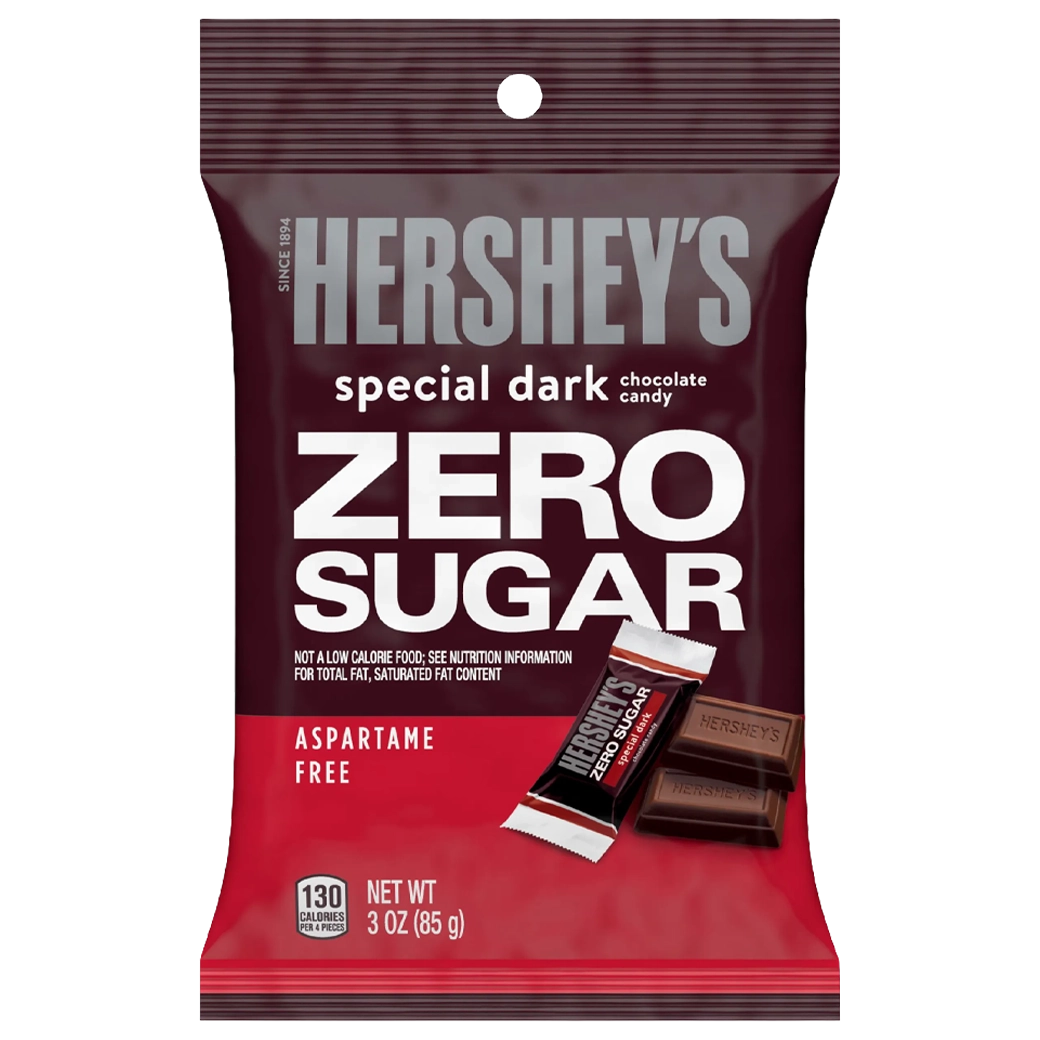 HERSHEYS Sugar Free Dark Chocol 85g