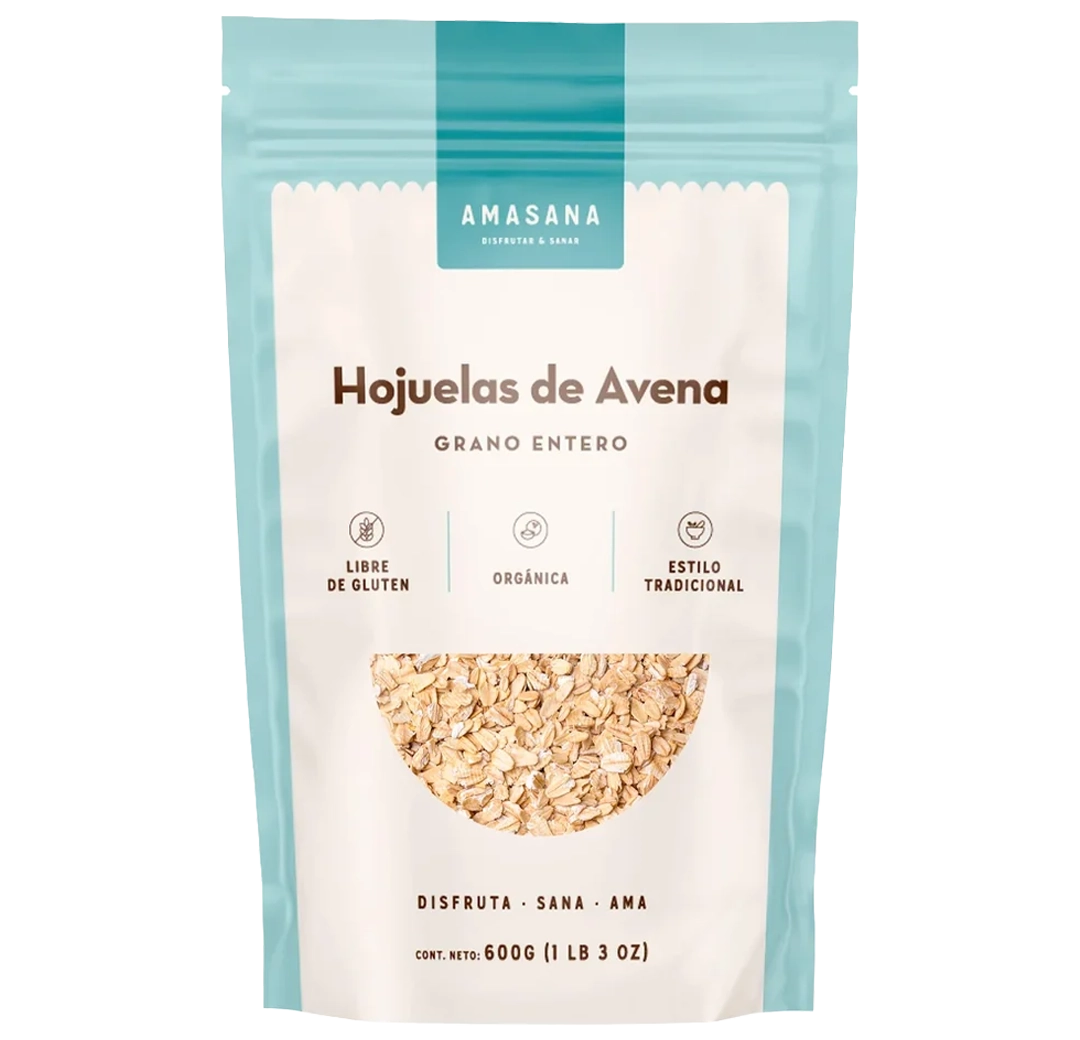 AMASANA Hojuelas Avena 600g