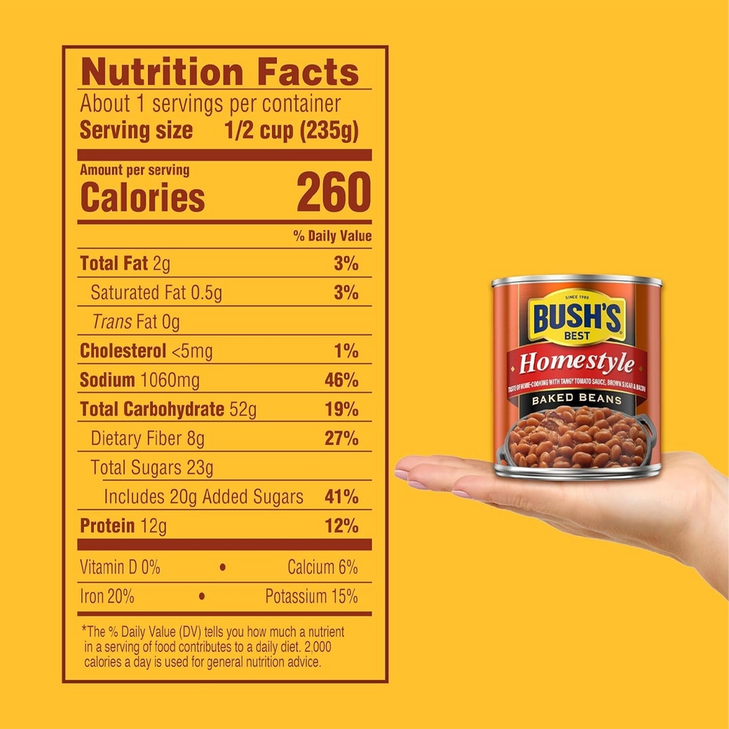 BUSH´S Homestyle Baked Beans 235g