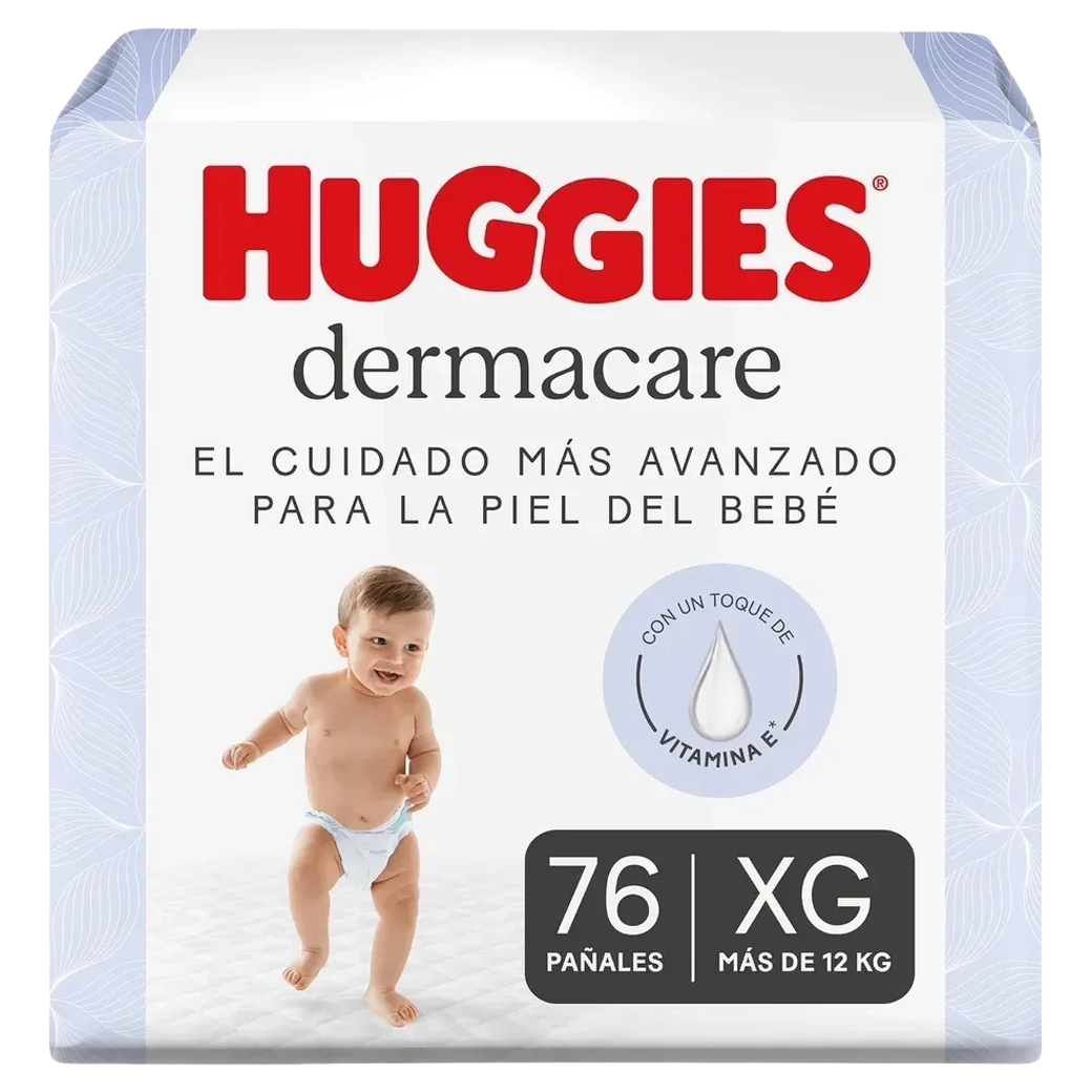HUGGIES Pañal  Dermacare Xg 76Und