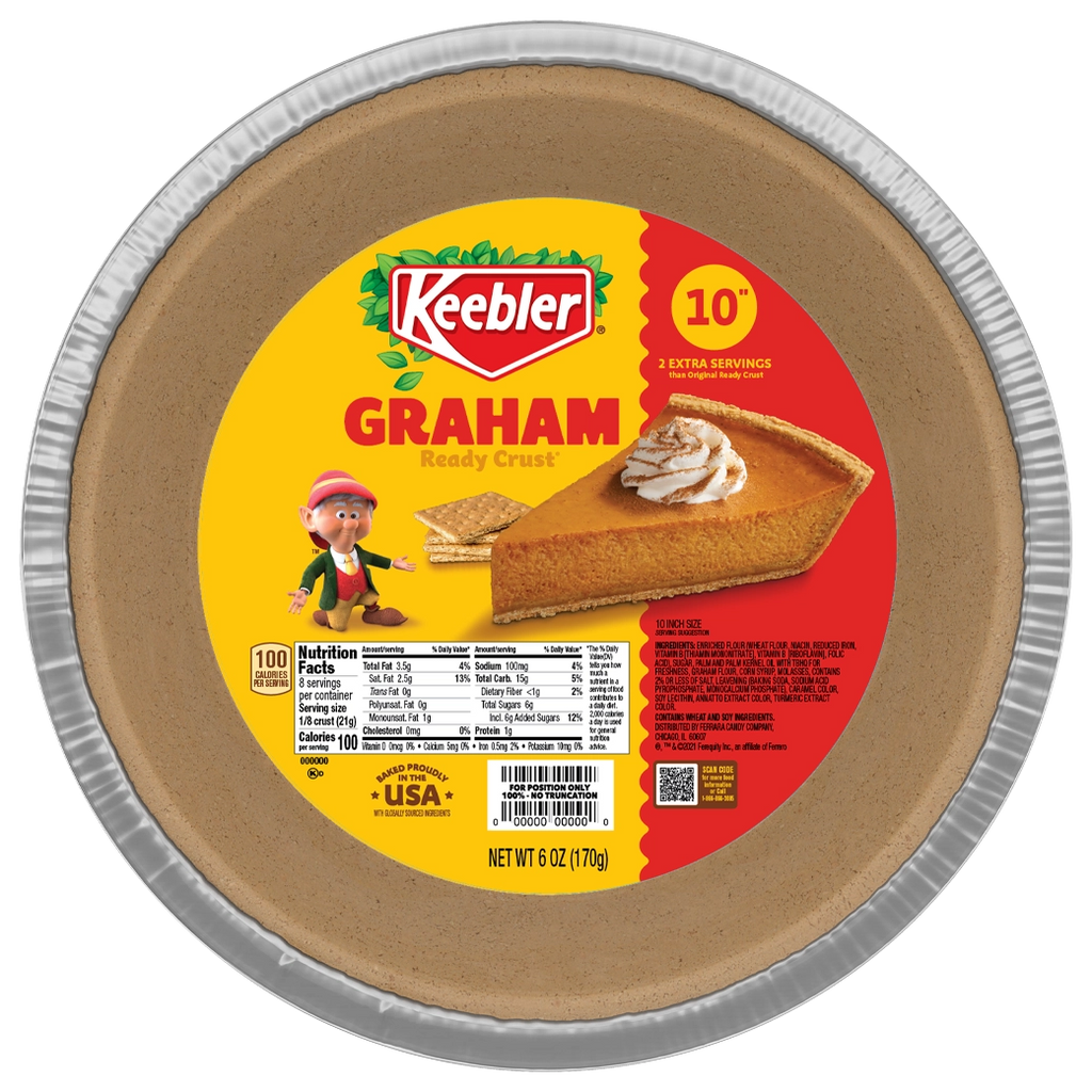 KEEBLER Base Pie Graham 9 oz