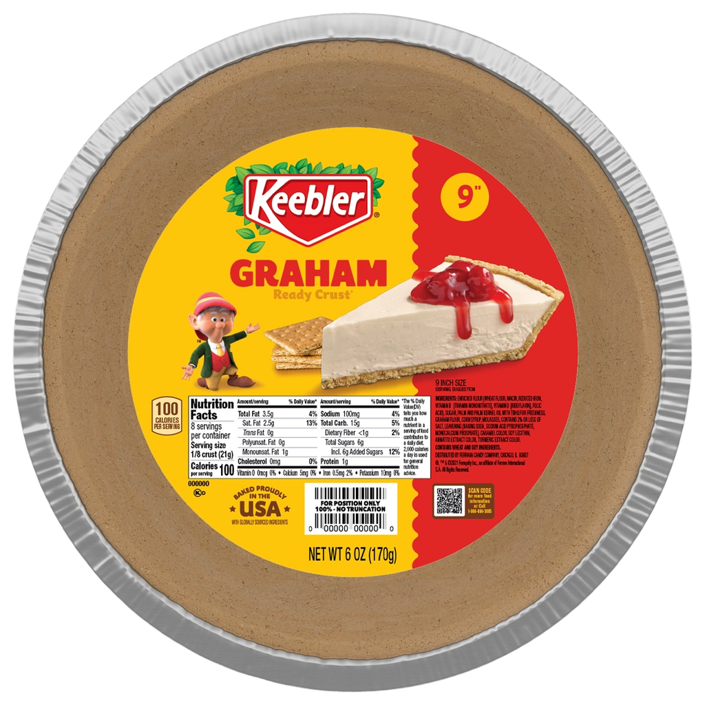 KEEBLER BasePie ReayCrushGra 6 oz