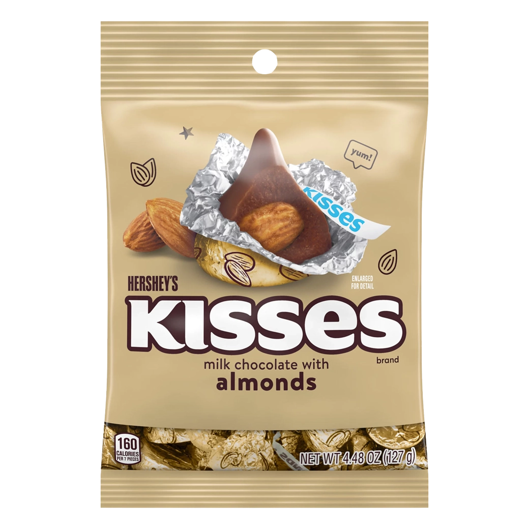 HERSHEYS KissesChocoAlmond150g