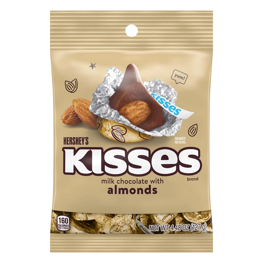 HERSHEYS KissesChocoAlmond150g