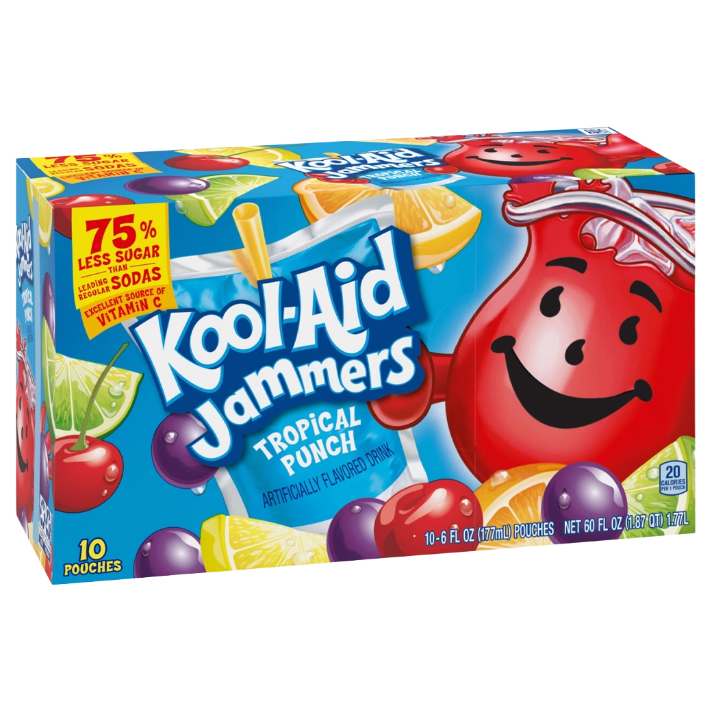 KOOL AID Tropical Punch Jugo 10und