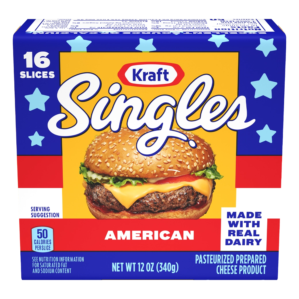 KRAFT SinglesAmerican 16sli