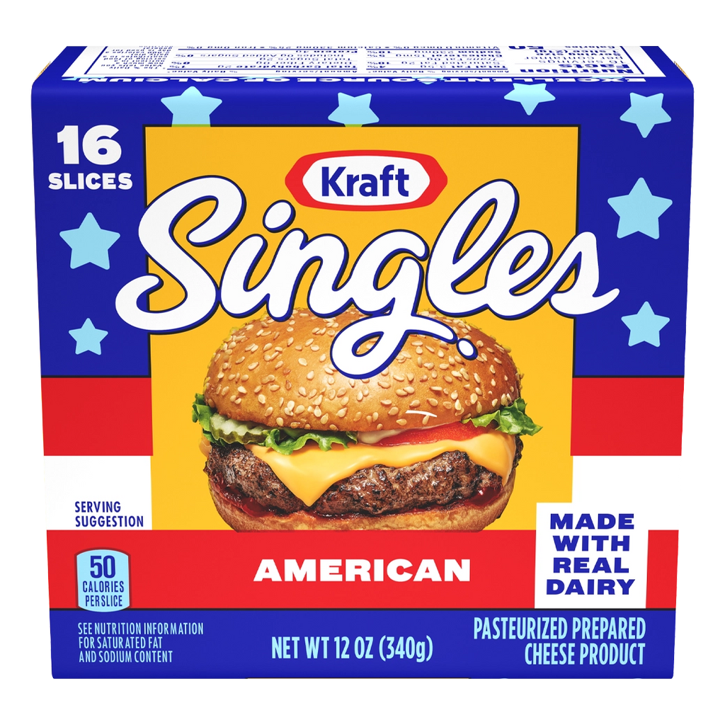 KRAFT SinglesAmerican 16sli