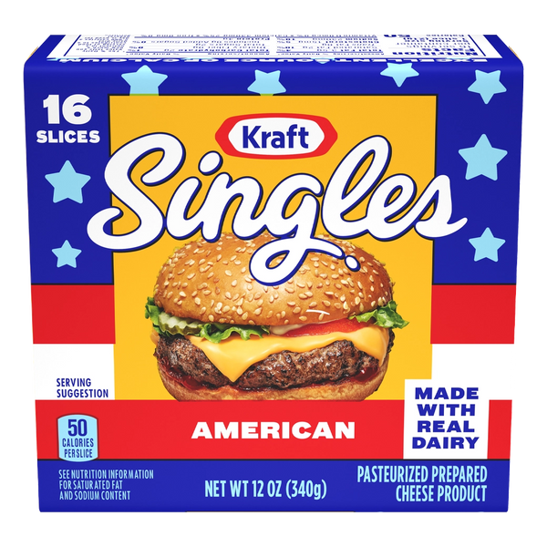 KRAFT SinglesAmerican 16sli
