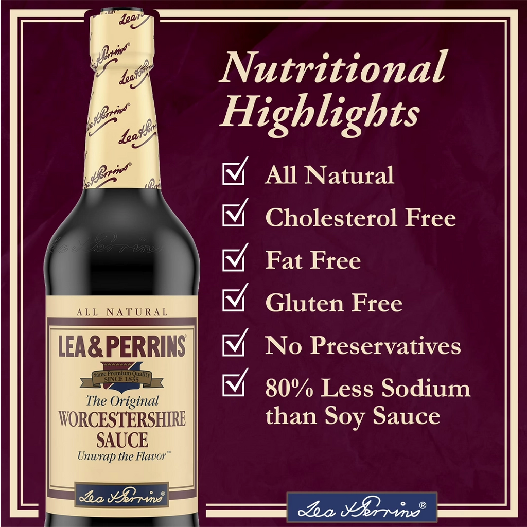 LEA & PERRIN WorcestSauc 296ml